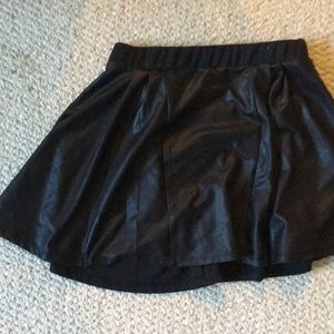 Girls black skirt